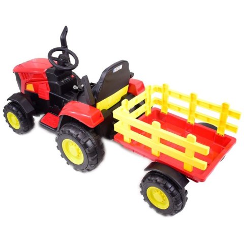 MEGA TRAKTOR NA AKUMULATOR Z PRZYCZEPĄ. MIĘKKIE SIEDZENIE, PILOT, /HL3388 MEGA TRAKTOR NA AKUMULATOR Z PRZYCZEPĄ. MIĘKKIE SIEDZENIE, PILOT, /HL3388