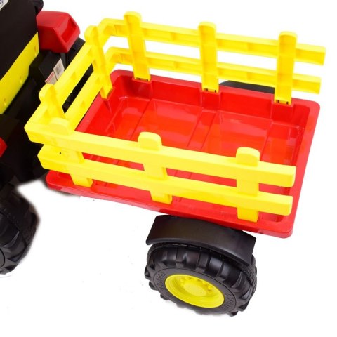 MEGA TRAKTOR NA AKUMULATOR Z PRZYCZEPĄ. MIĘKKIE SIEDZENIE, PILOT, /HL3388 MEGA TRAKTOR NA AKUMULATOR Z PRZYCZEPĄ. MIĘKKIE SIEDZENIE, PILOT, /HL3388