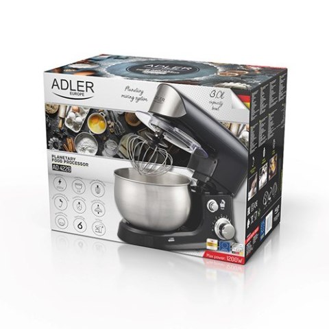 Robot planetarny ADLER AD 4226b czarny Robot planetarny ADLER AD 4226b czarny