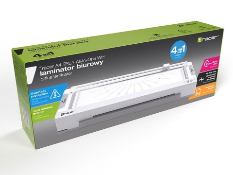 TRACER LAMINATOR TRL-7 ALL-IN-ONE WH TRACER LAMINATOR TRL-7 ALL-IN-ONE WH