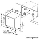 Zmywarka do zabudowy BOSCH SMV4ECX23E
