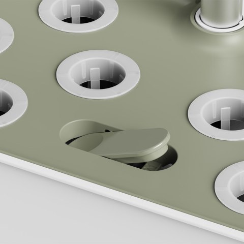 GREENBLUE INTELIGENTNY SYSTEM WEWNĘTRZNEJ UPRAWY ROŚLIN, DONICZKA SMART, POJEMNOŚĆ 4L, NA 12 ROŚLIN, DIODY LED FULL SPECTRUM