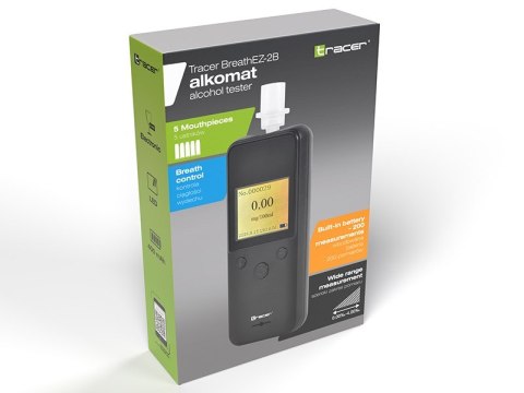 TRACER ALKOMAT BREATHEZ-2B PÓŁPRZEWODNIKOWY TRAALC47557 TRACER ALKOMAT BREATHEZ-2B PÓŁPRZEWODNIKOWY TRAALC47557