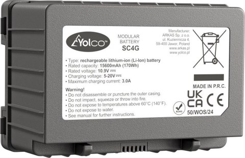 Bateria Modułowa Yopower SC4G, SC4B do Lodówek Przenośnych Yolco Bateria Modułowa Yopower SC4G, SC4B do Lodówek Przenośnych Yolco