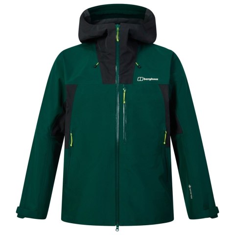 Kurtka z membraną Berghaus Ridge-Seeker GTX Jacket roz. M zielona + Berghaus M RIDGE-SEEKER GTX PANT BLK/BLK roz. 32 Kurtka z membraną Berghaus Ridge-Seeker GTX Jacket roz. M zielona + Berghaus M RIDGE-SEEKER GTX PANT BLK/BLK roz. 32
