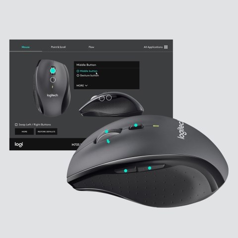 Mysz Logitech M705 black 910-006034 Biz Mysz Logitech M705 black 910-006034 Biz