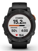 Zegarek sportowy Garmin Fenix 7 Pro Solar Edition Slate Grey / Black Band