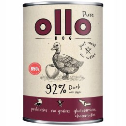 Ollo Pure Kaczka z Jabłkiem 850g