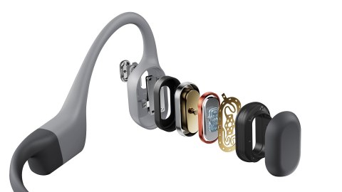 Słuchawki bezprzewodowe kostne Shokz OpenSwim Pro Grey Słuchawki bezprzewodowe kostne Shokz OpenSwim Pro Grey