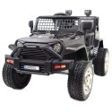 JEEP NA AKUMULATOR "JK OFF ROAD", MIĘKKIE KOŁA, MIĘKKIE SIEDZENIE/LL555