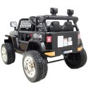 JEEP NA AKUMULATOR "JK OFF ROAD", MIĘKKIE KOŁA, MIĘKKIE SIEDZENIE/LL555