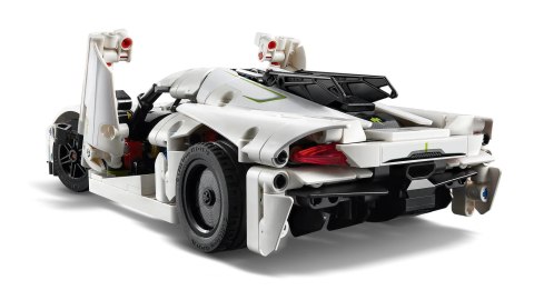LEGO 42184 Technic - Biały hipersamochód Koenigsegg Jesko Absolut LEGO 42184 Technic - Biały hipersamochód Koenigsegg Jesko Absolut