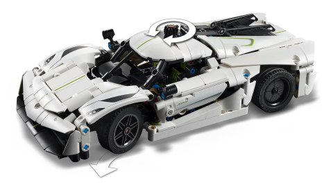 LEGO 42184 Technic - Biały hipersamochód Koenigsegg Jesko Absolut LEGO 42184 Technic - Biały hipersamochód Koenigsegg Jesko Absolut