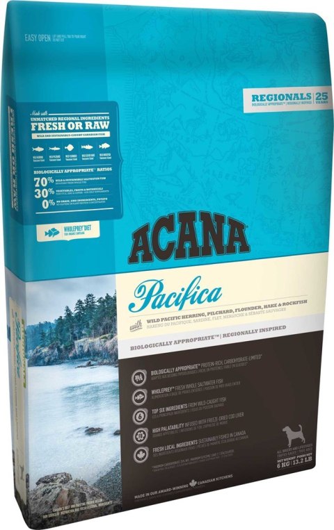 ACANA Pacifica Dog 11,4kg (WYPRZEDAŻ)