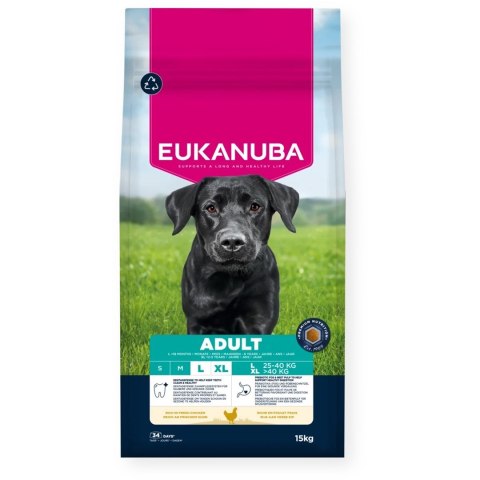 EUKANUBA Adult Large rich in chicken 15kg