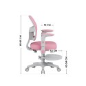 Fotel obrotowy Junior 5.0 Pink