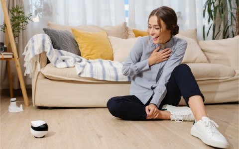 Robot AI ENABOT Ebo SE Biało-czarny