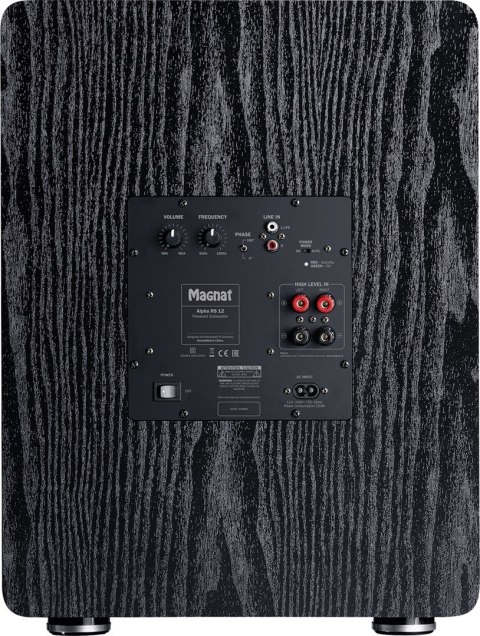 Subwoofer aktywny Magnat Alpha RS 12 czarny (WYPRZEDAŻ)
