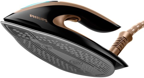 Żelazko z generatorem pary Philips GC9682/80 (2800W; kolor czarny) (WYPRZEDAŻ)