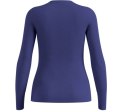 Bielizna termoaktywna z długim rękawem Odlo BL TOP crew neck l/s MERINO 200 roz. S Niebieska