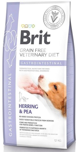 Brit Grain Free VET Diets Dog Gastrointestinal 12kg (WYPRZEDAŻ)