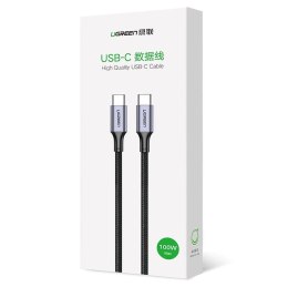Ugreen Kabel US316 90120 USB-C - USB-C PD QC FCP 100W 5A 480Mb/s 3m - szary