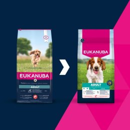 EUKANUBA Adult Small/Medium Salmon & Barley 12kg