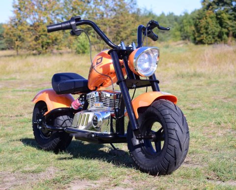 MOTOR CHOPPER "HELD", POMPOWANE KOŁA DO 25 KM/H, PODŚWIETLANY SILNIK/XB1058