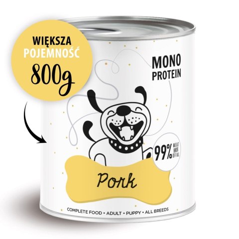 Paka Zwierzaka Pepe Pork  99% wieprzowina 800g