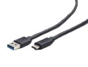 Kabel GEMBIRD CCP-USB3-AMCM-6 (USB 3.0 M - USB typu C M; 1,8m; kolor czarny)