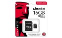 KINGSTON microSDHC 16GB Industrial C10 A1 pSLC Card