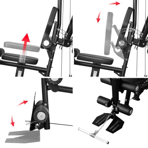 TYTAN 101 ATLAS DO ĆWICZEŃ Z PRASĄ DO NÓG COMMERCIAL HMS