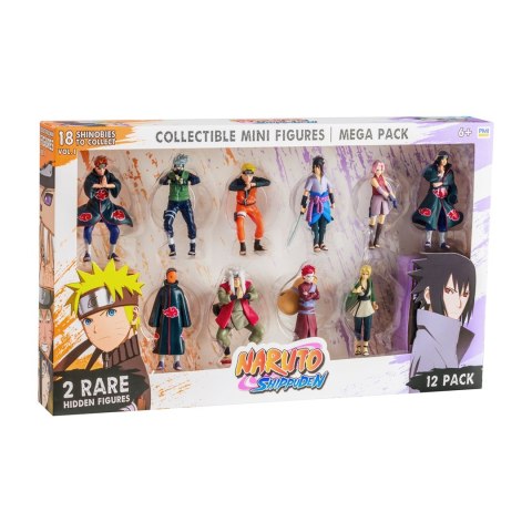 NARUTO SHIPPUDEN FIGURES -12 PACK DELUXE EDITION VER. A