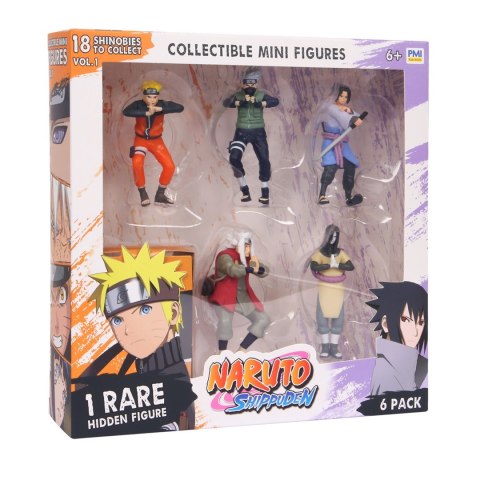 NARUTO SHIPPUDEN FIGURES - 6 PACK DELUXE EDITION VER. B