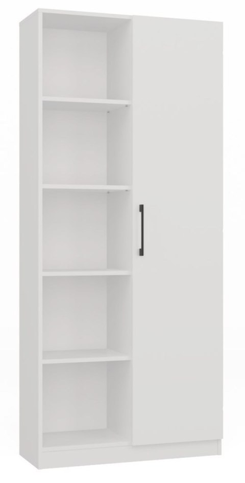 REGAŁ 80CM DRZWI BIEL KOMPLET