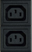 GEMBIRD LISTWA ZASILAJĄCA RACK (PDU) 10 GNIAZD C13, 1U, 16A, WTYK C19, 2M