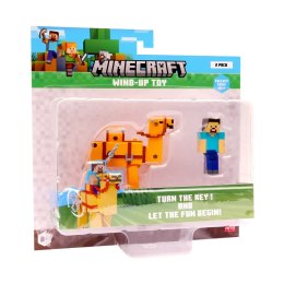 MINECRAFT S2 3D WIND-UP TOY - STEVE & CAMEL
