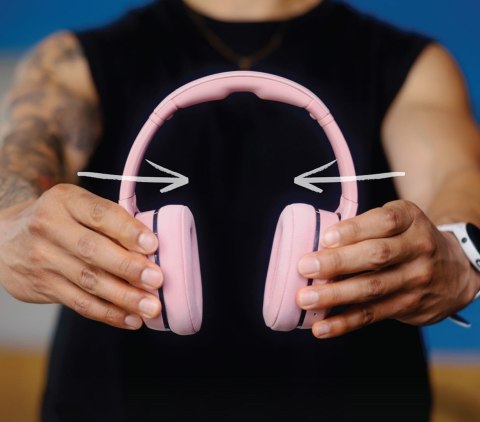 Słuchawki Skullcandy Crusher 540 Active Over-Ear Soft Pink