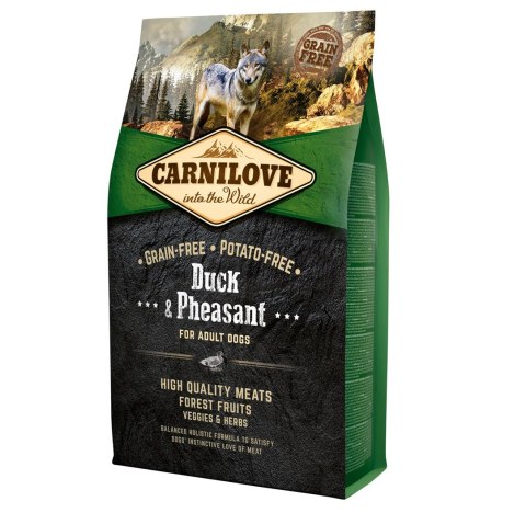 Carnilove Duck & Pheasant For Adult Dog 4kg