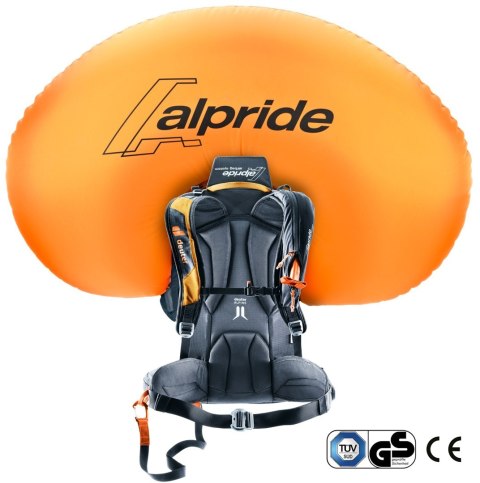 DEUTER Alproof Lite 20 SL - Plecak lawinowy z czujnikiem Garmin HRM Dual, cinnamon/black