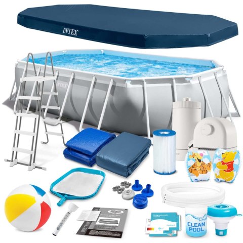 Basen prostokątny 503x274x122cm 18w1 INTEX 26796