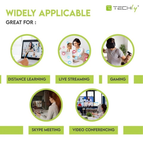 TECHLY MIKROFON KONFERENCYJNY +MUTE