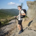 TK8607 KIJE TREKKINGOWE WŁÓKNO WĘGLOWE NILS