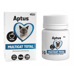 APTUS MULTICAT Total multiwitamina kot 120szt