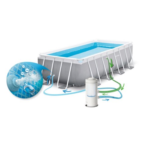 Basen stelażowy 400 x 200 x 122 cm 10w1 INTEX 26790