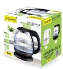 Czajnik elektryczny szklany 1100W MR-055-BLACK MAESTRO