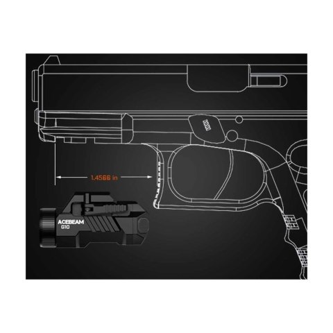 Latarka Acebeam G10 Black