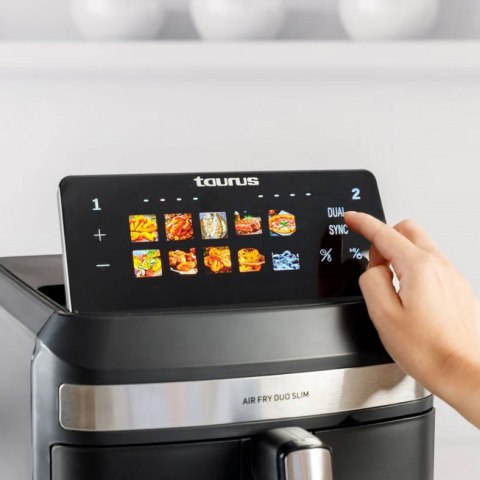 Frytownica beztłuszczowa z dwoma koszami Taurus Air Duo Slim