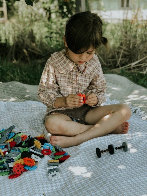 MARIOINEX Klocki Mini Waffle Konstruktor, 300 elementów