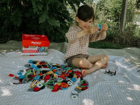 MARIOINEX Klocki Mini Waffle Konstruktor, 300 elementów
